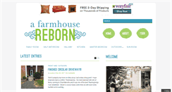Desktop Screenshot of afarmhousereborn.com